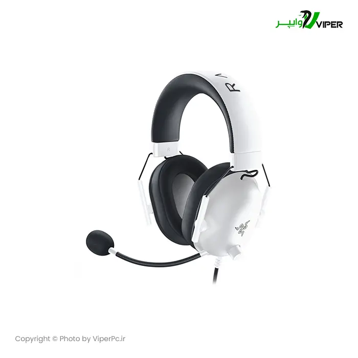 هدست برند ریزر مدل Razer Wired BLACKSHARK V2 X سفید