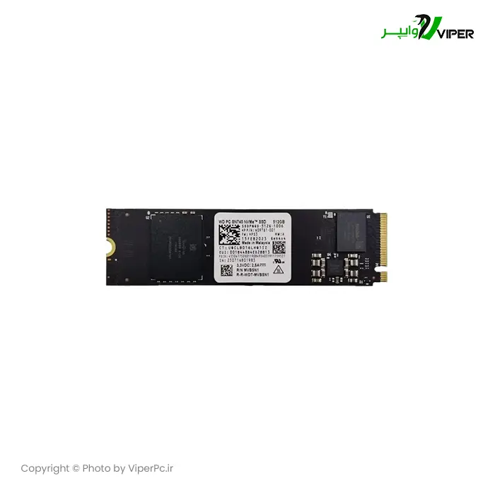 حافظه SSD وسترن دیجیتال مدل SN740 ظرفیت 512 گیگابایت NVMe